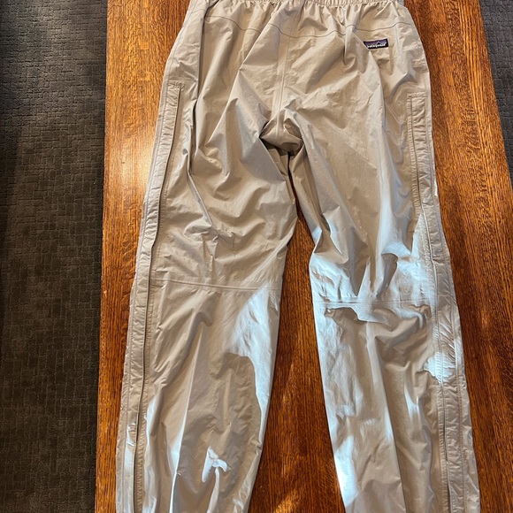 PATAGONIA RAIN PANTS MENS LARGE TAN - Picture 4 of 4